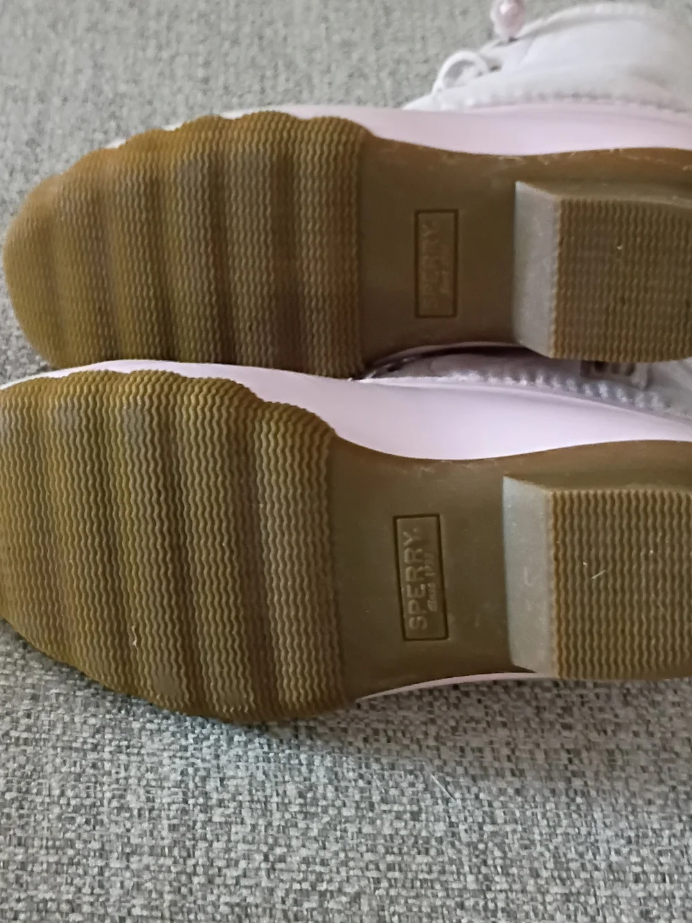 Sperry Pink Duck Boots
